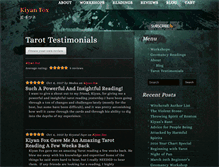 Tablet Screenshot of kiyanfox.com